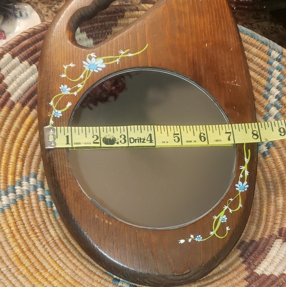 Vintage Wooden Mirror - Picture 10 of 10